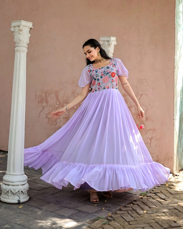 Veena - French Lilac, XXL-44