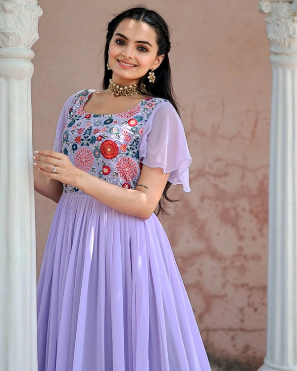 Veena - French Lilac, XXL-44