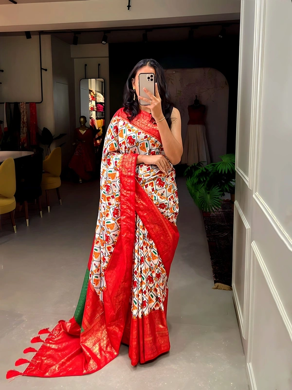 PATOLA PRINT - Black