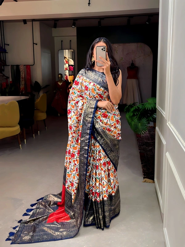 PATOLA PRINT - Green