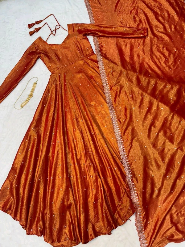 Tissu Gown - orange, XL-42