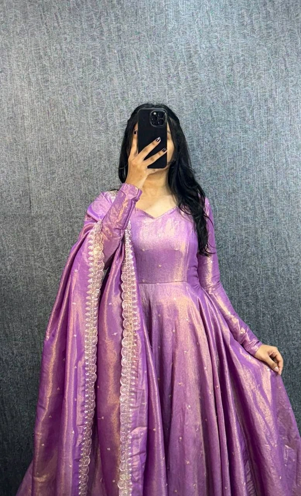 Tissu Gown - Lavender, XL-42