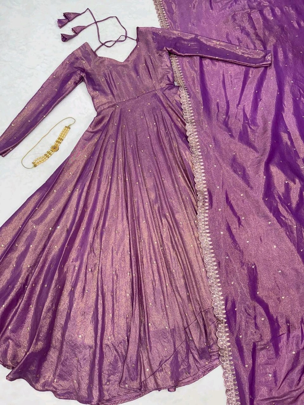 Tissu Gown - Lavender, XXL-44