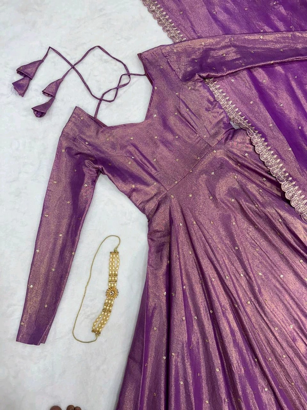 Tissu Gown - Lavender, XXL-44