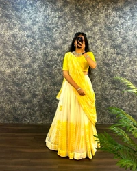 Water Sibori - Yellow, S -36