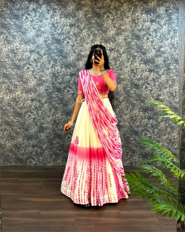 Water Sibori - Pink, S -36