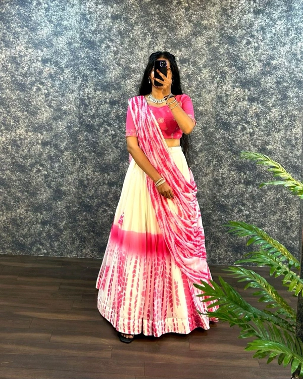 Water Sibori - Pink, S -36