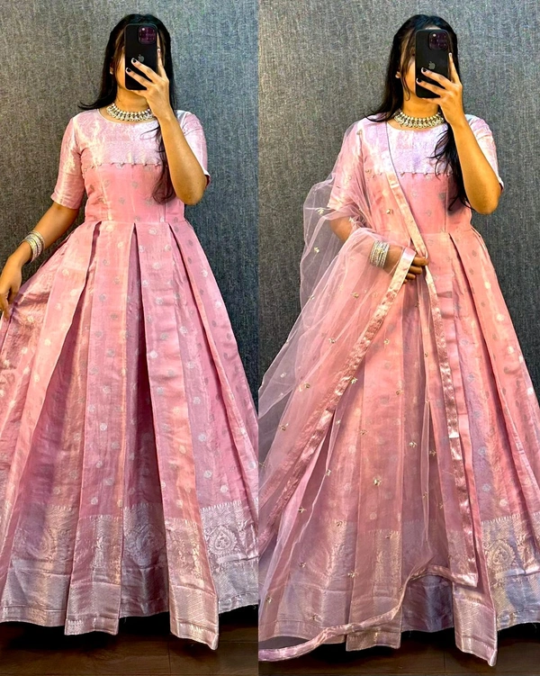 GOWN - Blush Pink, XL -42