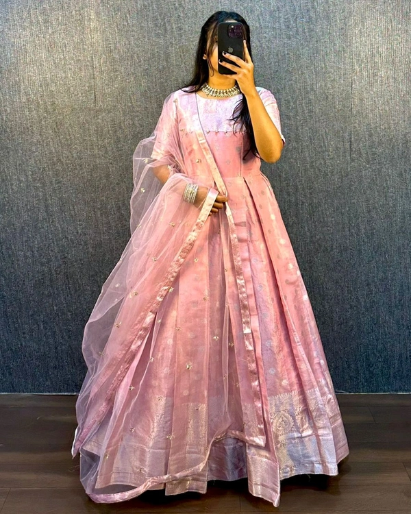 GOWN - Blush Pink, XL -42