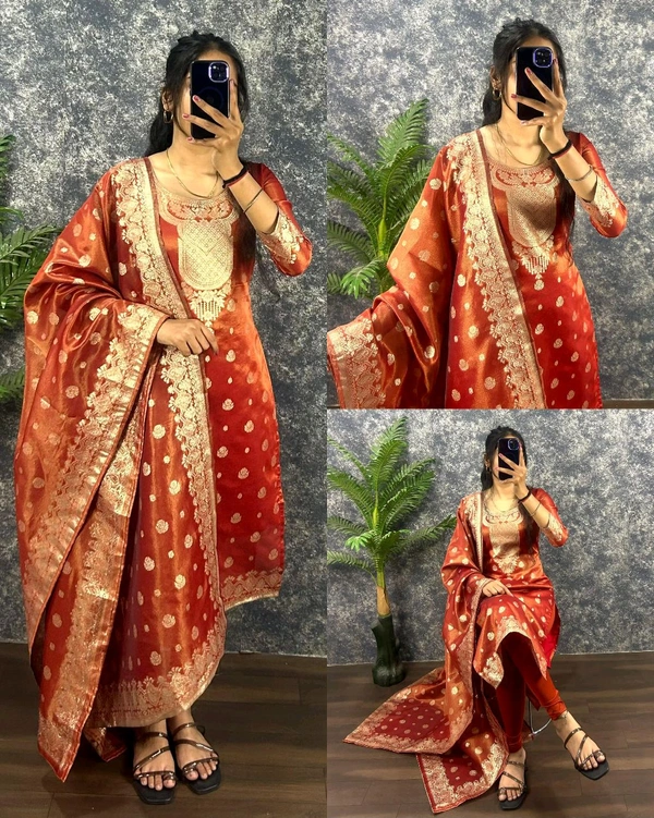 Suganya - Sunset Orange, M-38