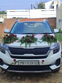 Bala Ji Event Planner  Wedding Car Decoration  - multi, Normal Car