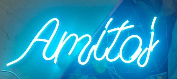 SYS Name Design Neon Light - 8.14 Inch