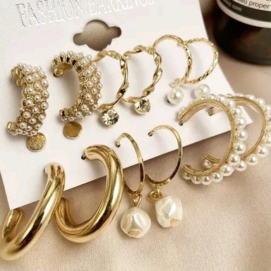 Combo Of  9 Pair Earrings