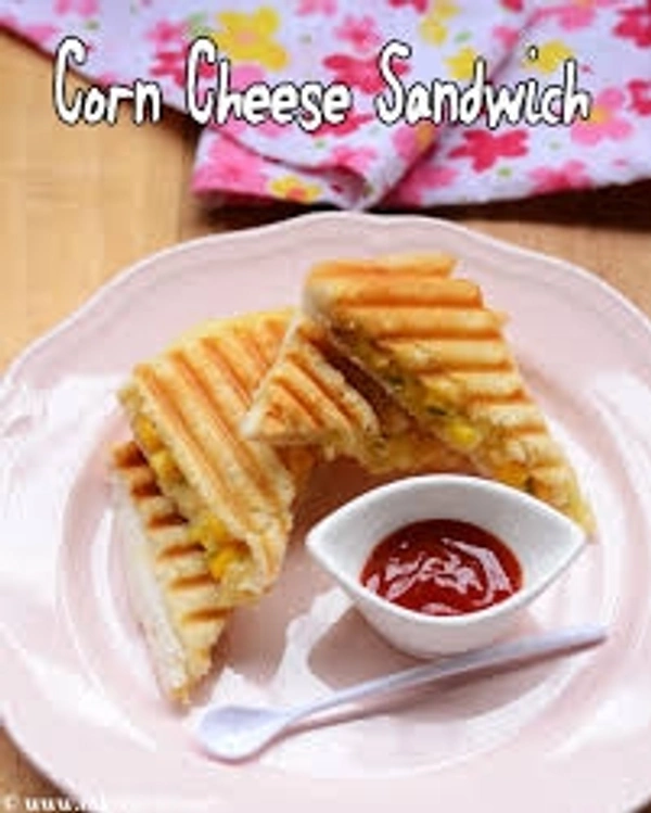 Corn Cheese Sandwich (Lassi Shop)