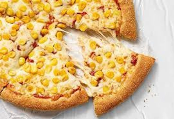 Corn Cheese Pizza (Lassi Shop) - Larger