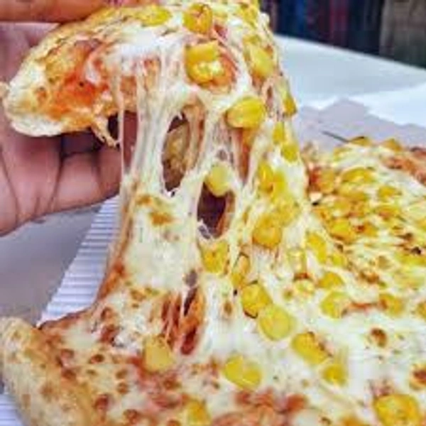 Corn Cheese Pizza (Lassi Shop) - Larger