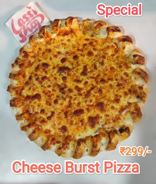 Cheese Burst Pizza Special  (Lassi Shop) - ONE