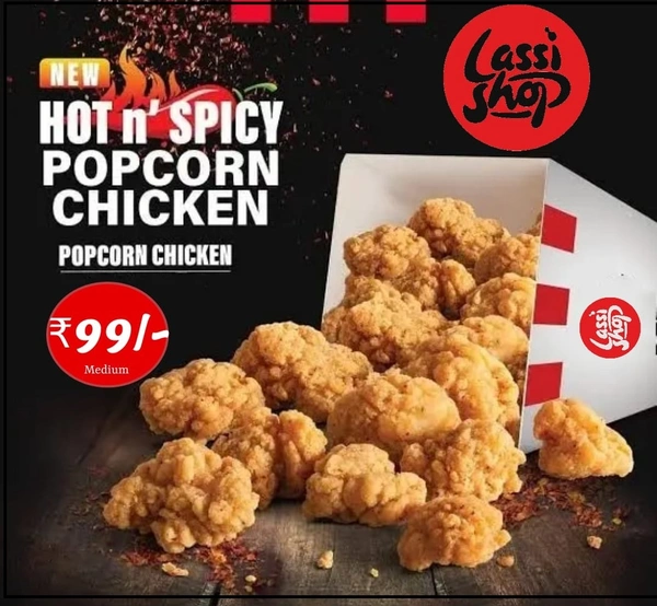 Chicken popcon (lassi shop) - full
