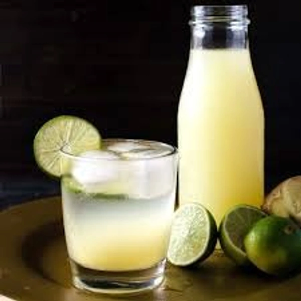 Ginger lime soda (lassi shop)
