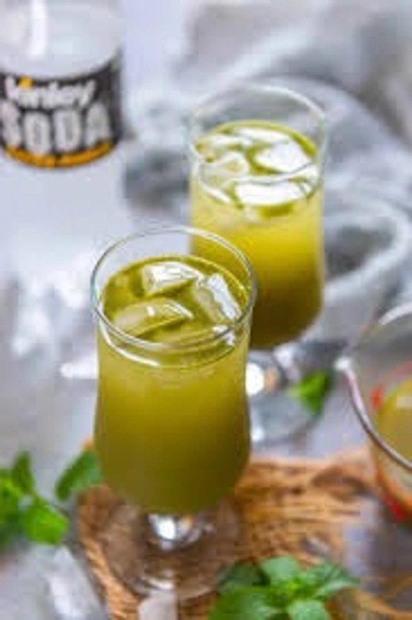 Masala lime soda (lassi shop) 