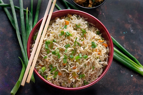 Veg fried fried rice (city madina)