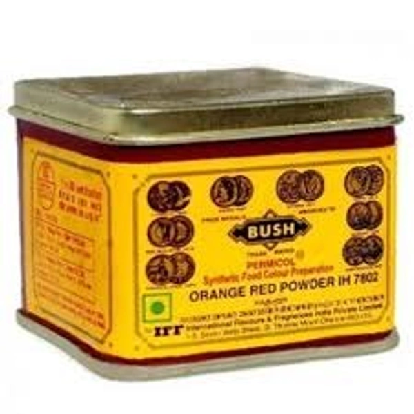 bush orange red color - 100 gm