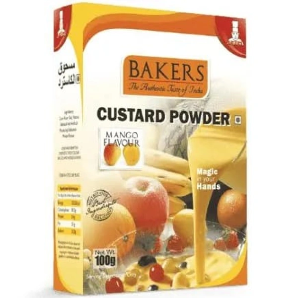 Bakers Mango Custard Powder  - 100 gm