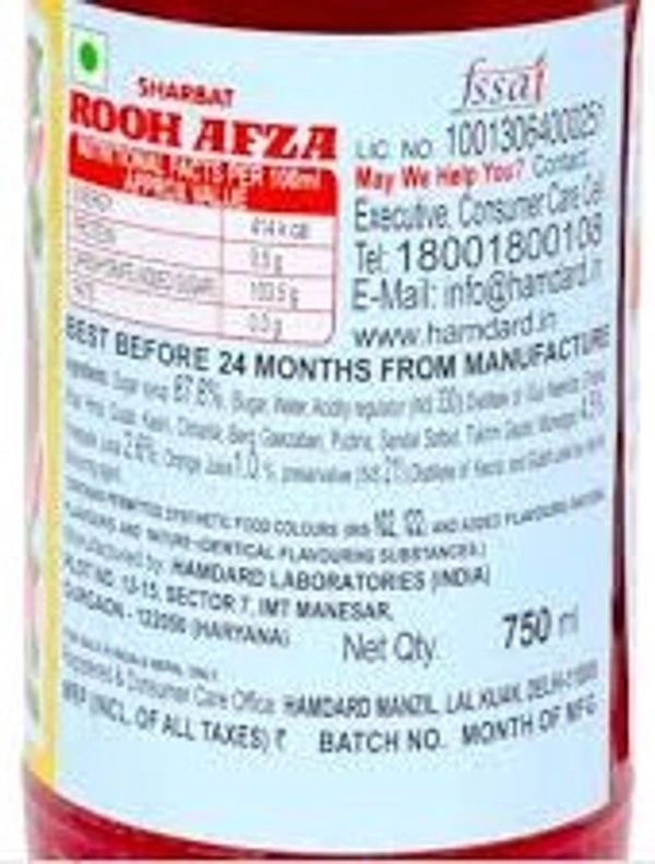 Rooh Afza - 175 ML