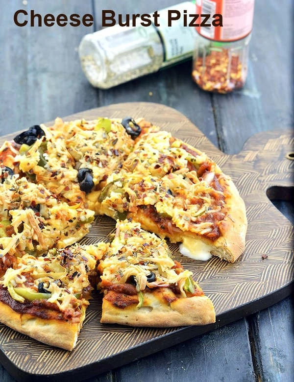 Cheese Burst Pizza (lassi Shop) - Large