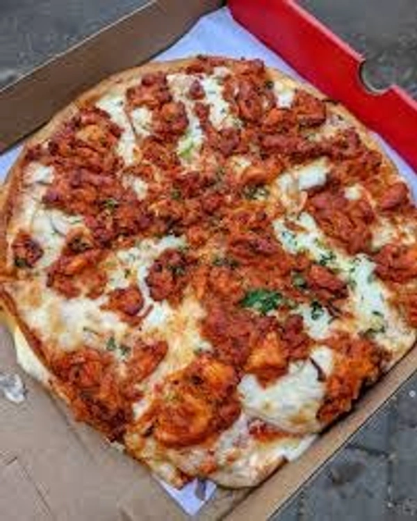 Chicken Cheese Burst Pizza (lassi Shop) - Large
