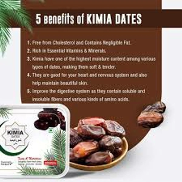 Original Kimia Dates (Pansari Shop) - 500gm To 600gm