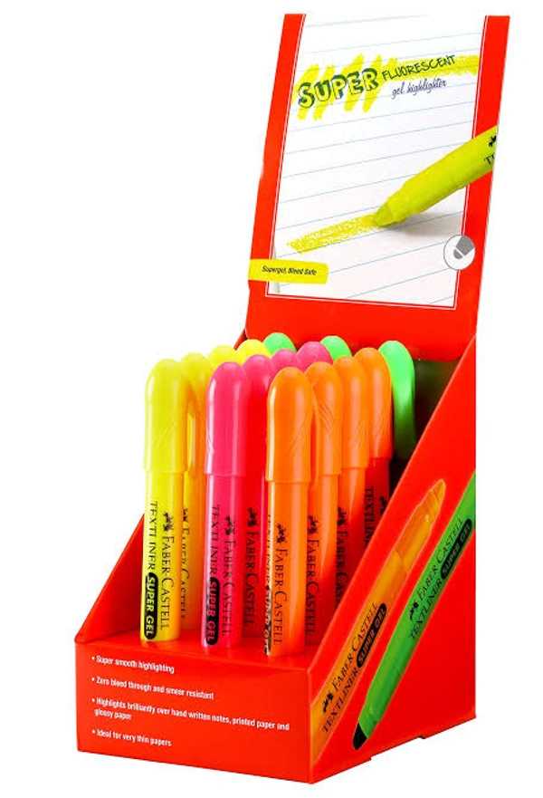 Faber-Castell Textliner Super Gel Highlighter 1 Piece