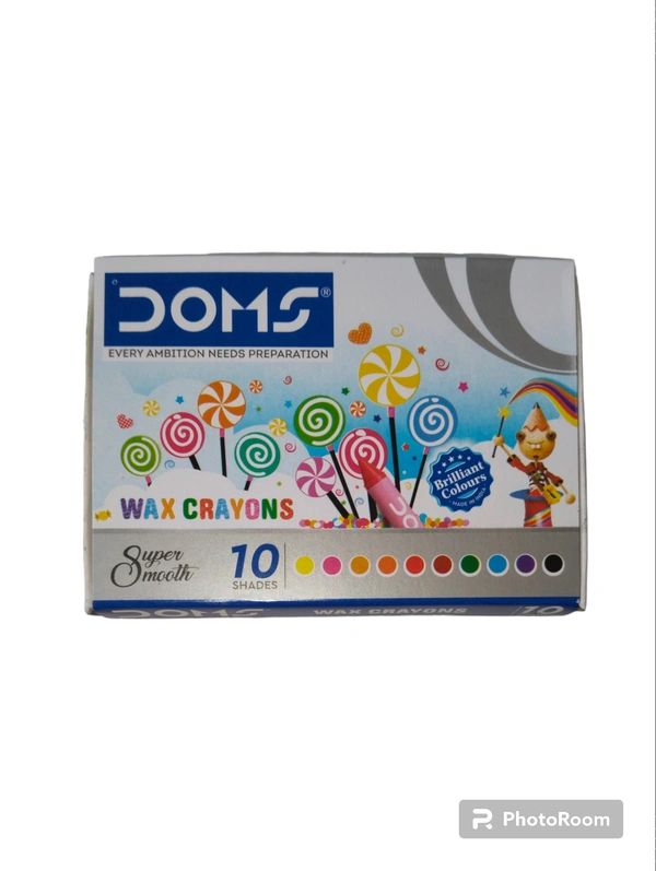 Doms Wax Crayons 10 Shade 
