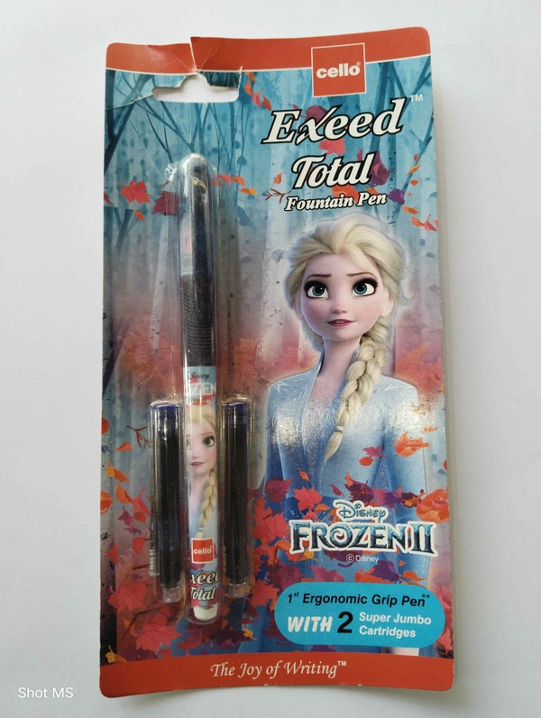Cello Disney FrozenII Exceed Total Fountain Pen