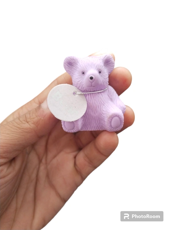 Teddy Bear Rubber & Sharpener Combo - 1piece  