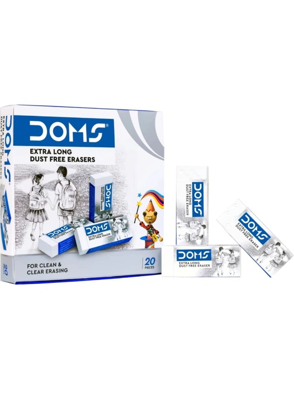Doms Extra Long Dust Free Eraser 