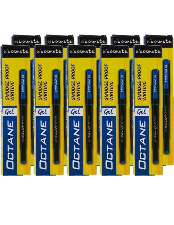 Classmate Octane Gel Pens, Blue - Pack of 1