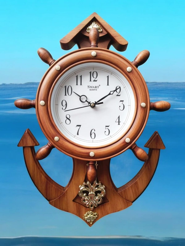 SMART Quartz Wall Clock With Pendulum 38