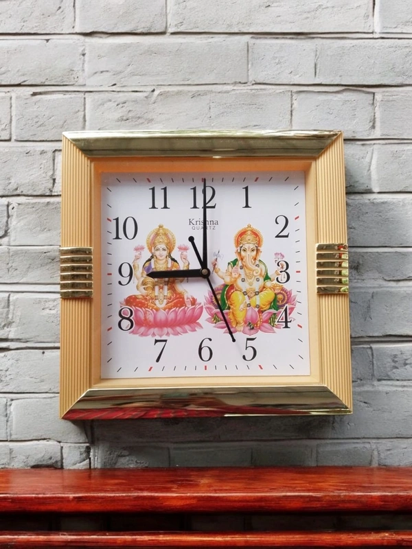 Krishna Quartz Wall Clock 