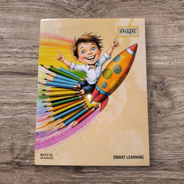 Shape ROYAL Double Line Notebook 