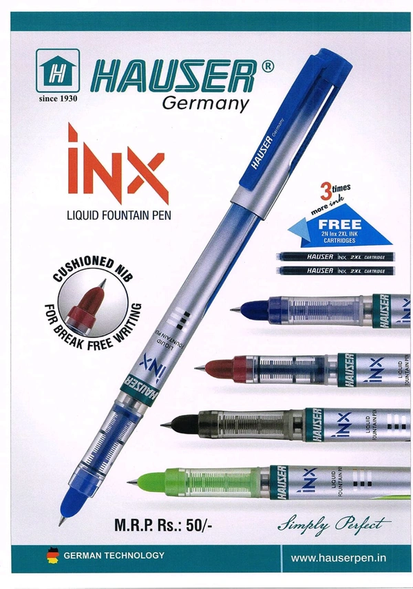 Hauser Inx Liquid Fountain Pen 