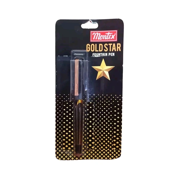 Montex Gold Star Fountain Pen 