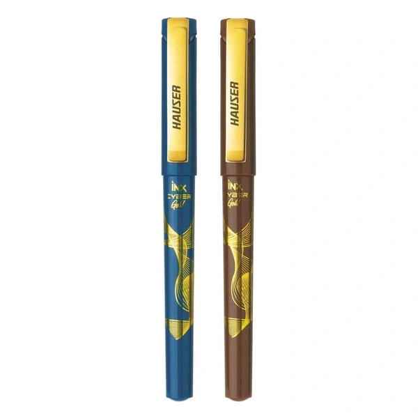 Hauser Inx Cyber Gold Fountain Pen 