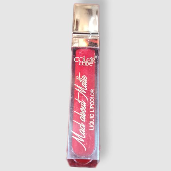 Color Code Ligued Lipstic (Super Stay , Long Lasting , Non Transfer ) - Red