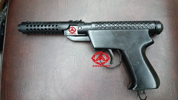 bullet mark 2 air pistol metal 1 year warranty 100 pellet free  - 9 inch, black