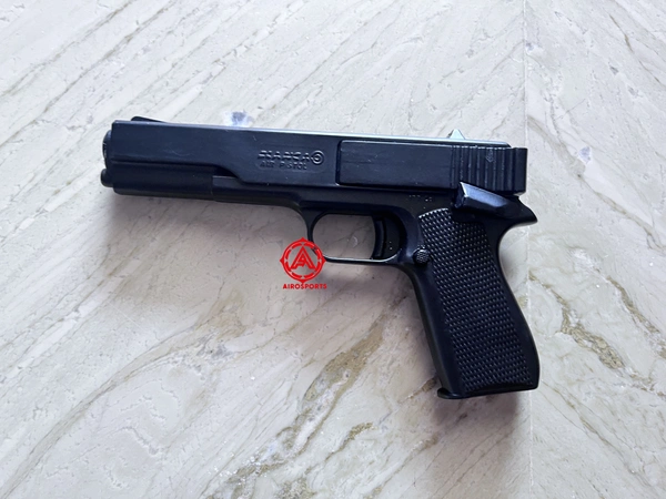 blanca air pistol ( 1 year warranty ) free 500bb 250 pellets  - 7 inch, black