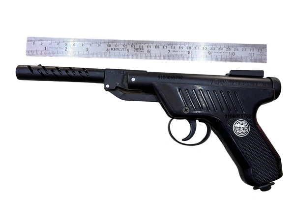 heman mark 2 air pistol ( 1 year warranty ) 200 pellet free  - 11 inch