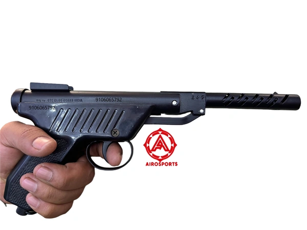 heman mark 2 air pistol ( 1 year warranty ) 200 pellet free  - 11 inch