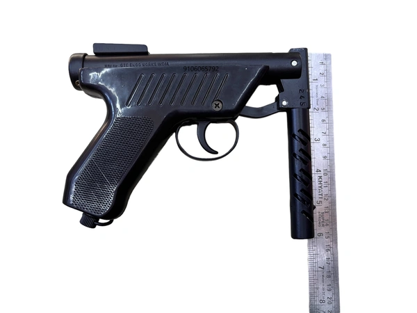 heman mark 2 air pistol ( 1 year warranty ) 200 pellet free  - 11 inch