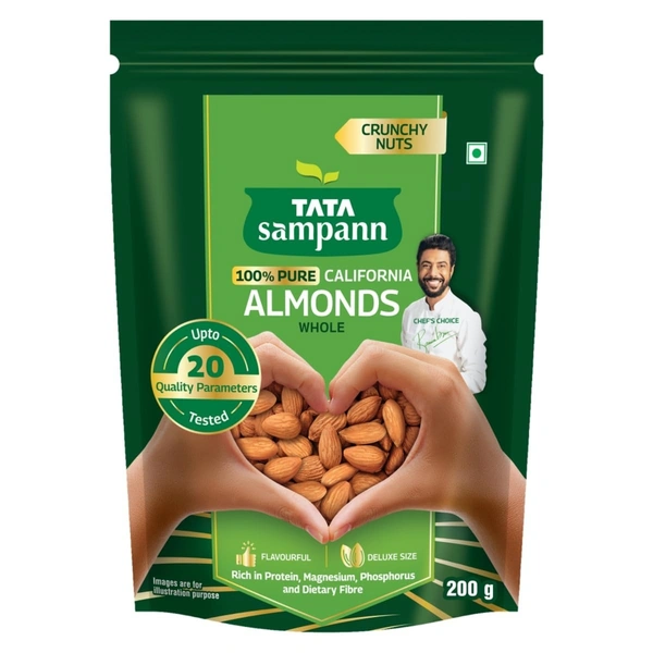 Tata Sampann Pure California Almonds  200 G